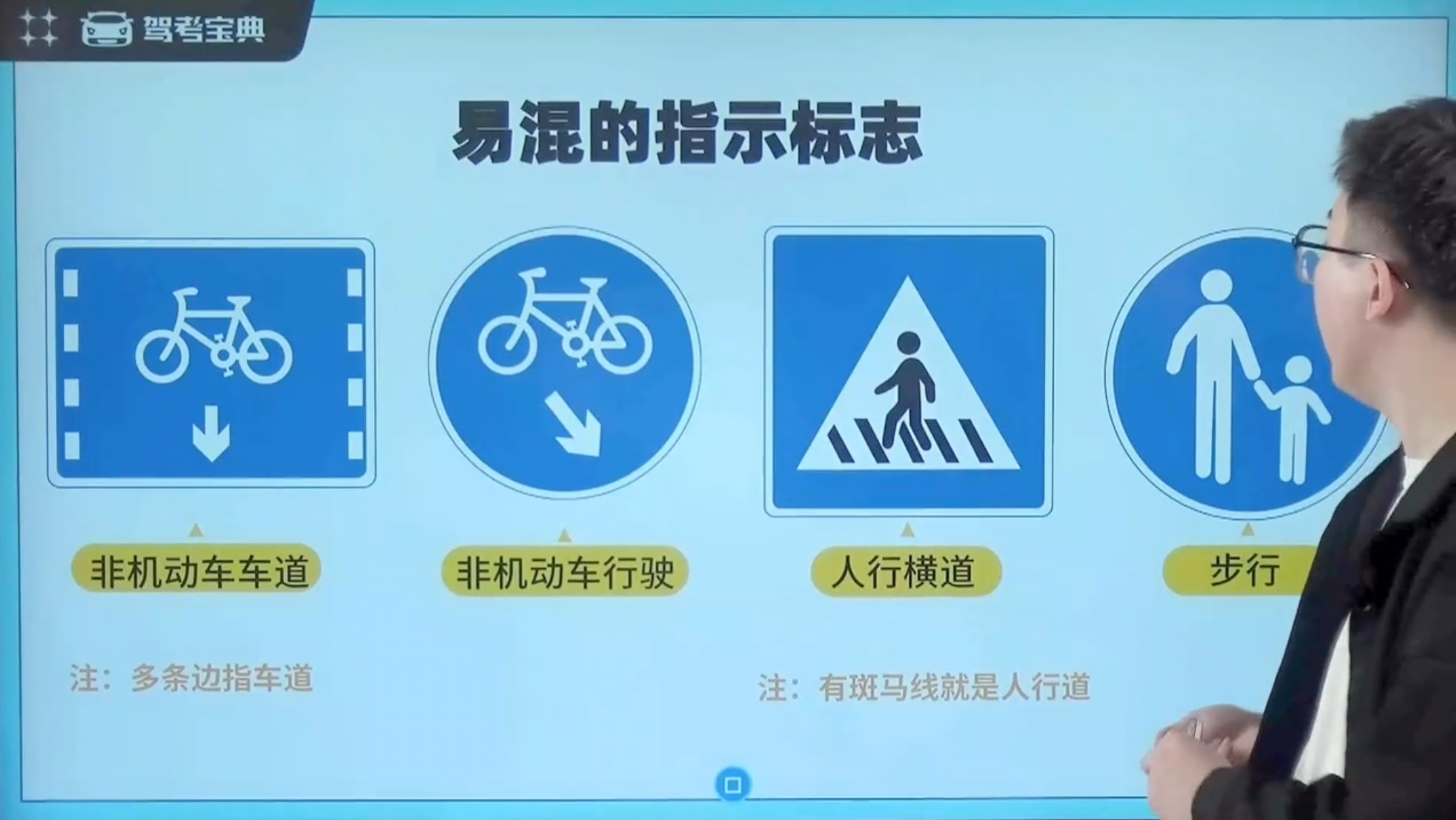 易混的指示标志3