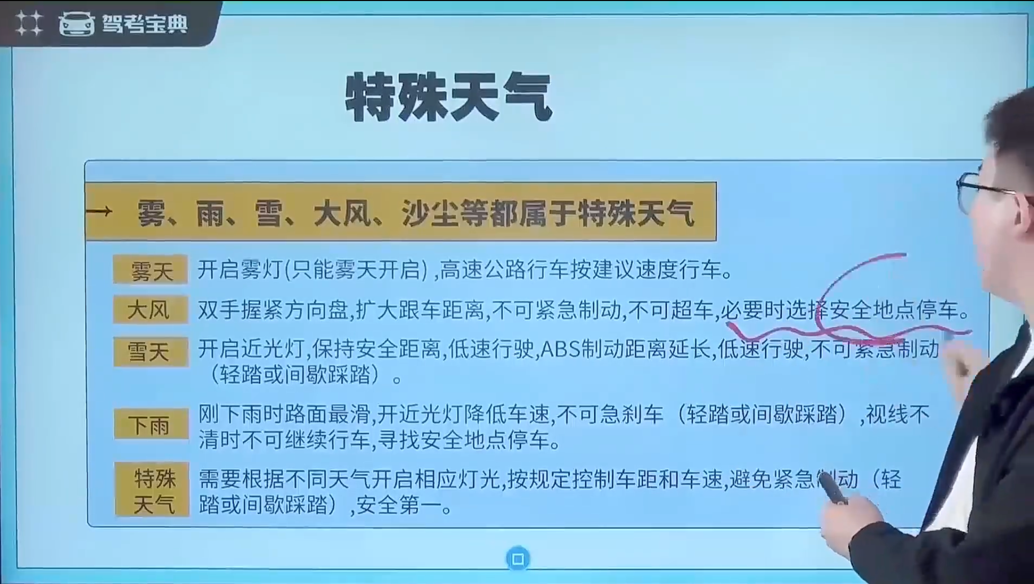 特殊天气