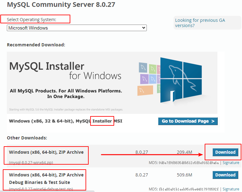 mysql下载1